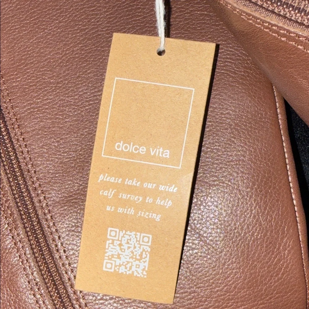 Dolce Vita Tan Over the Knee Boots New Sz 6